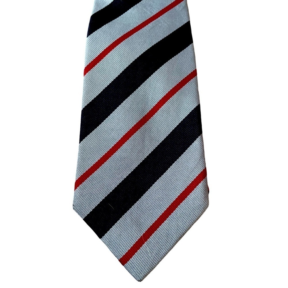 Lands’ End The Royal Flying Corp 100% Silk Striped Men's Tie